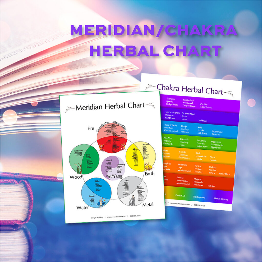 Herbal Meridian/Chakra Chart – Sound Essence Shop